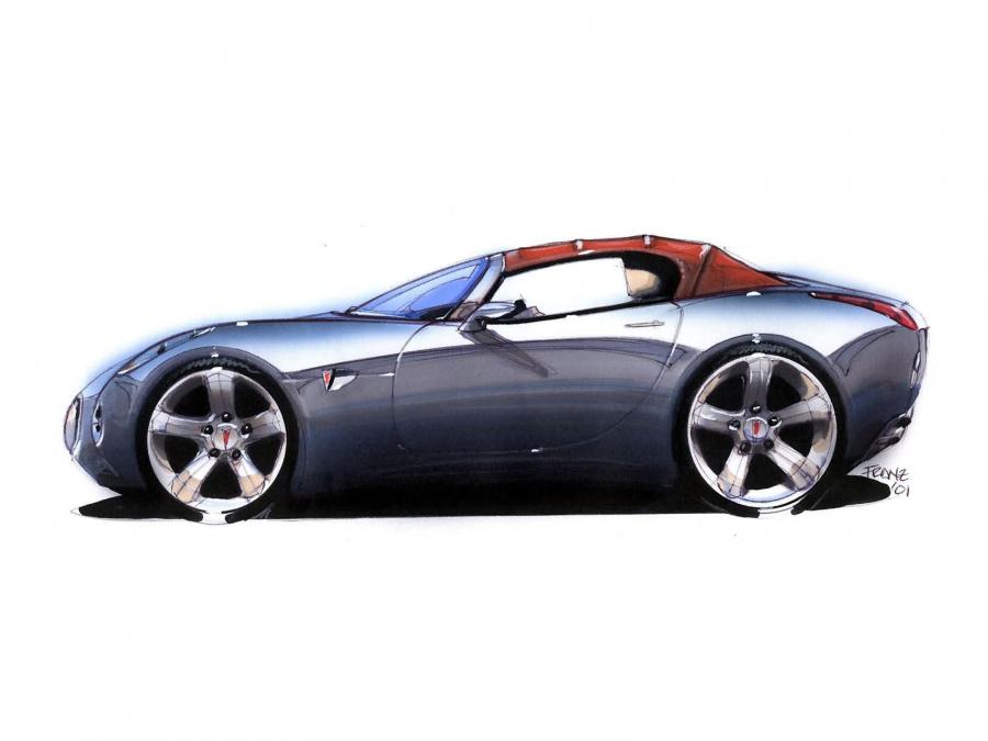  Pontiac Solstice Roadster Concept 2002 года  (фото 21 из 34)